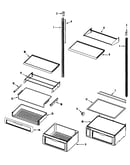 Refrig shelves