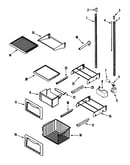 Freezer shelves
