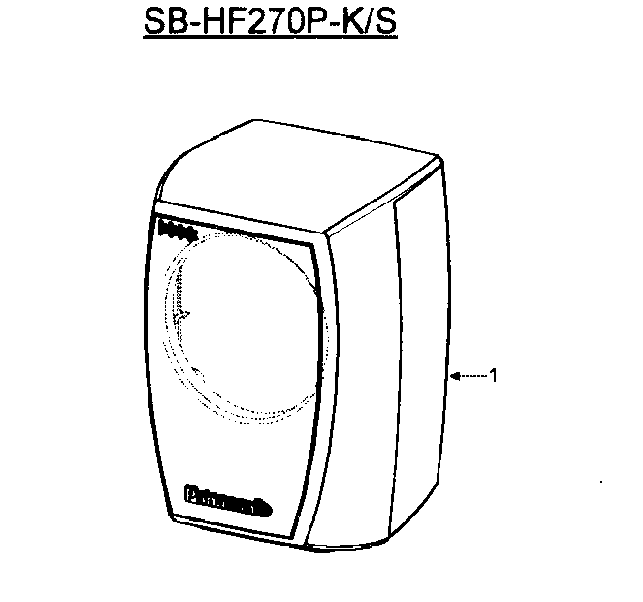 Speaker front