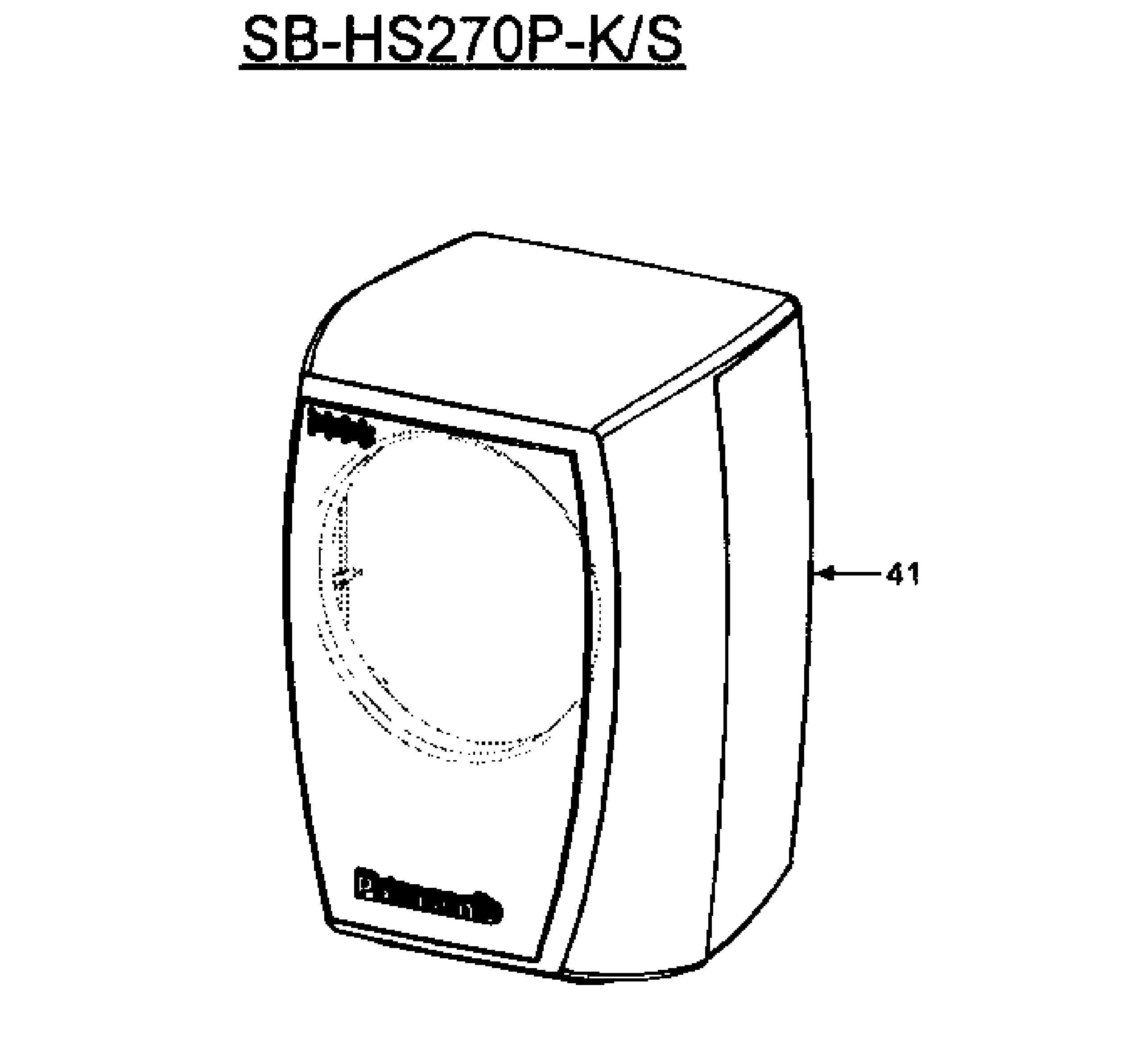 Speaker surround