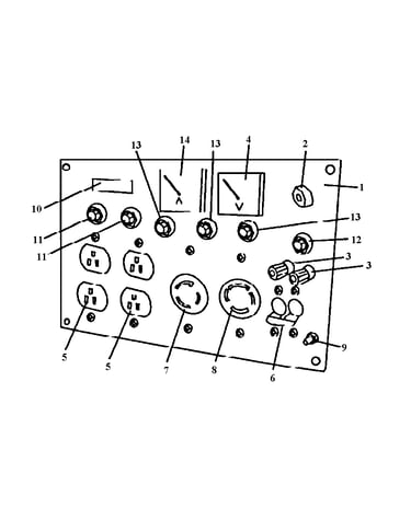 Control panel assy