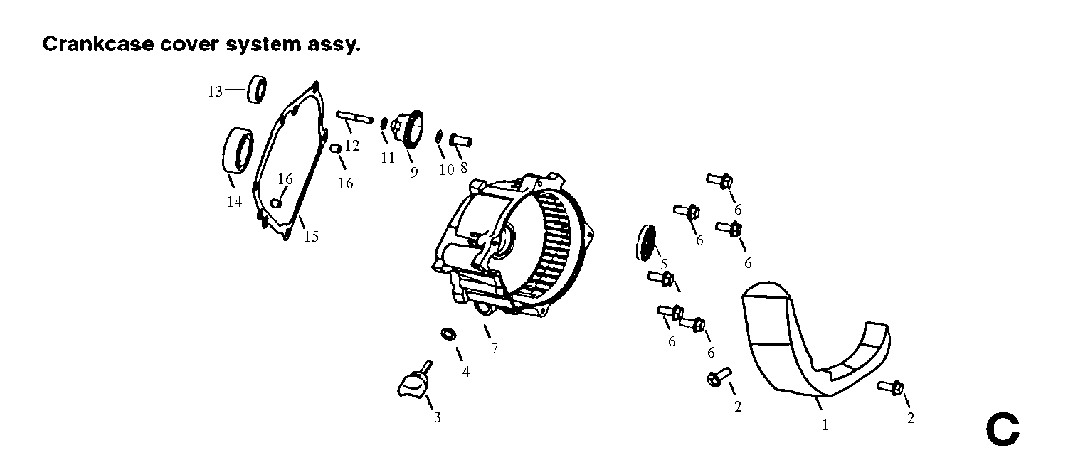Crankcase cover