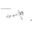 King-Craft 1705-6000W piston assy diagram