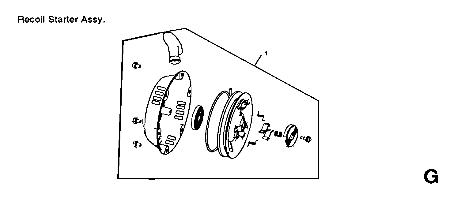 Recoil starter assy