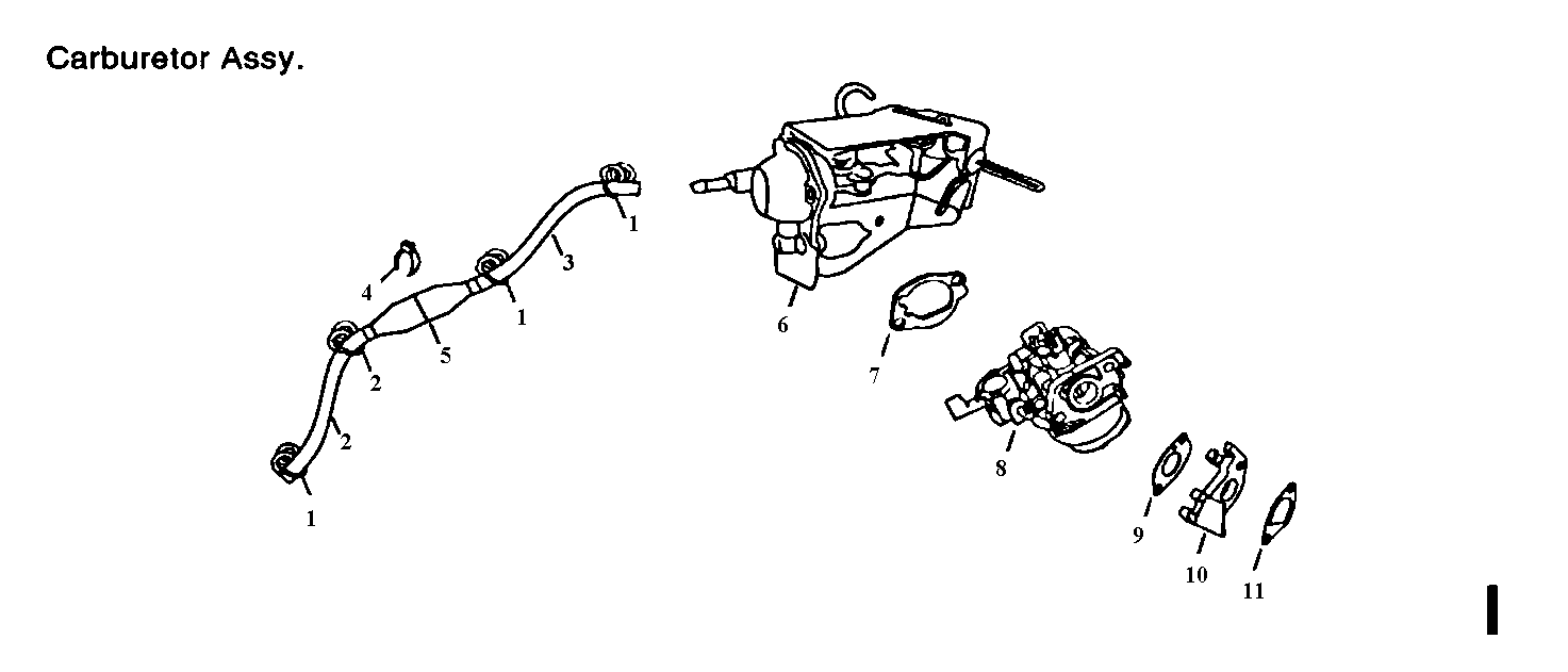 Carburetor assy