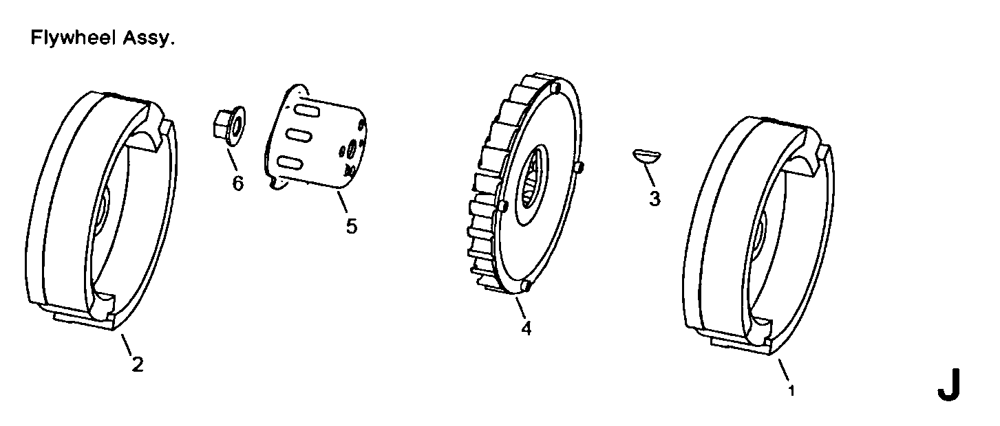Flywheel assy