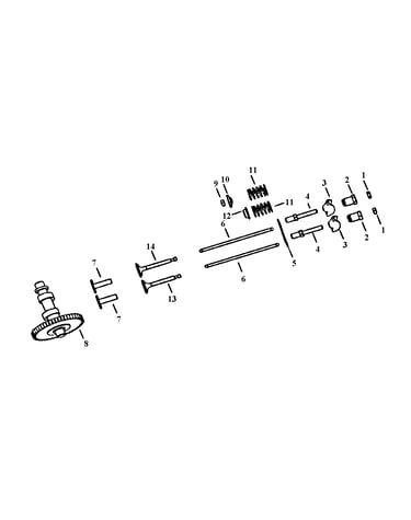 Cam shaft assy