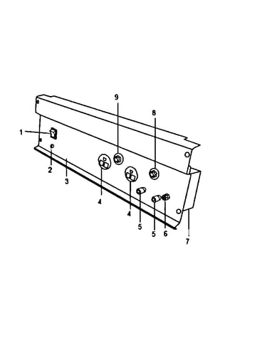Control panel assy