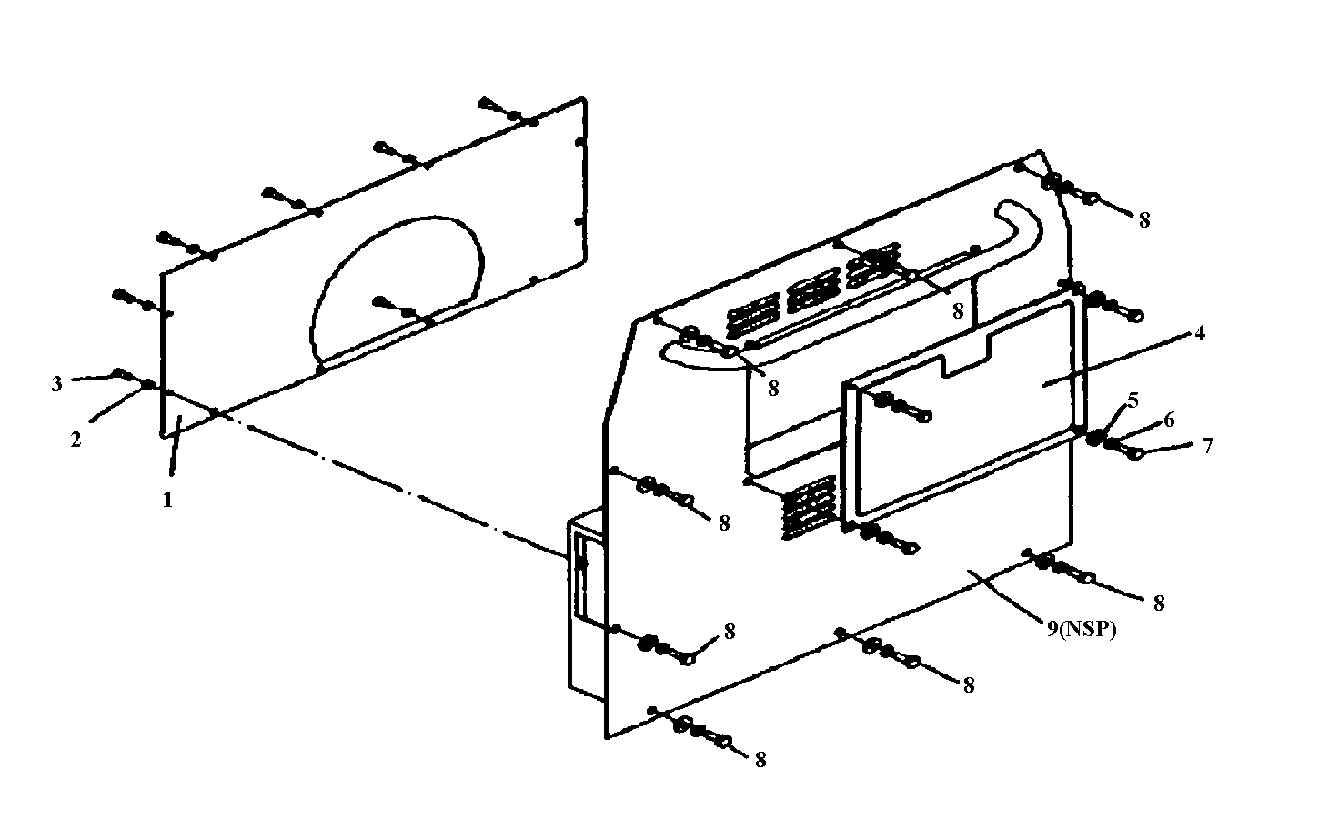 Right side assy
