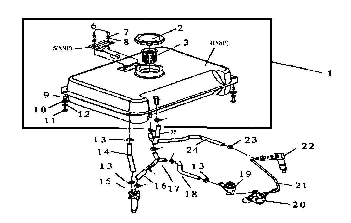 Fuel tank assy