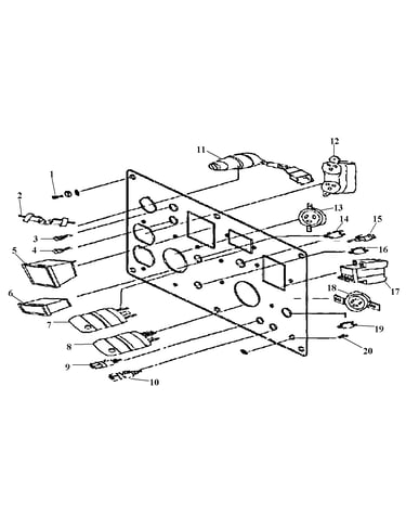 Control panel assy