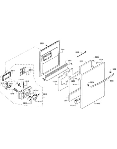 Door assy