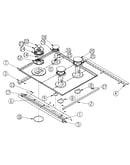 Upper cooktop