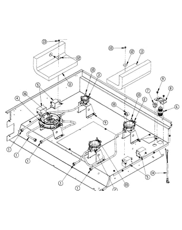 Sub cooktop
