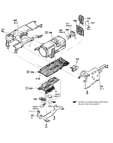 Lens section