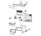 Samsung RF197ABBP/XAA-00 freezer diagram