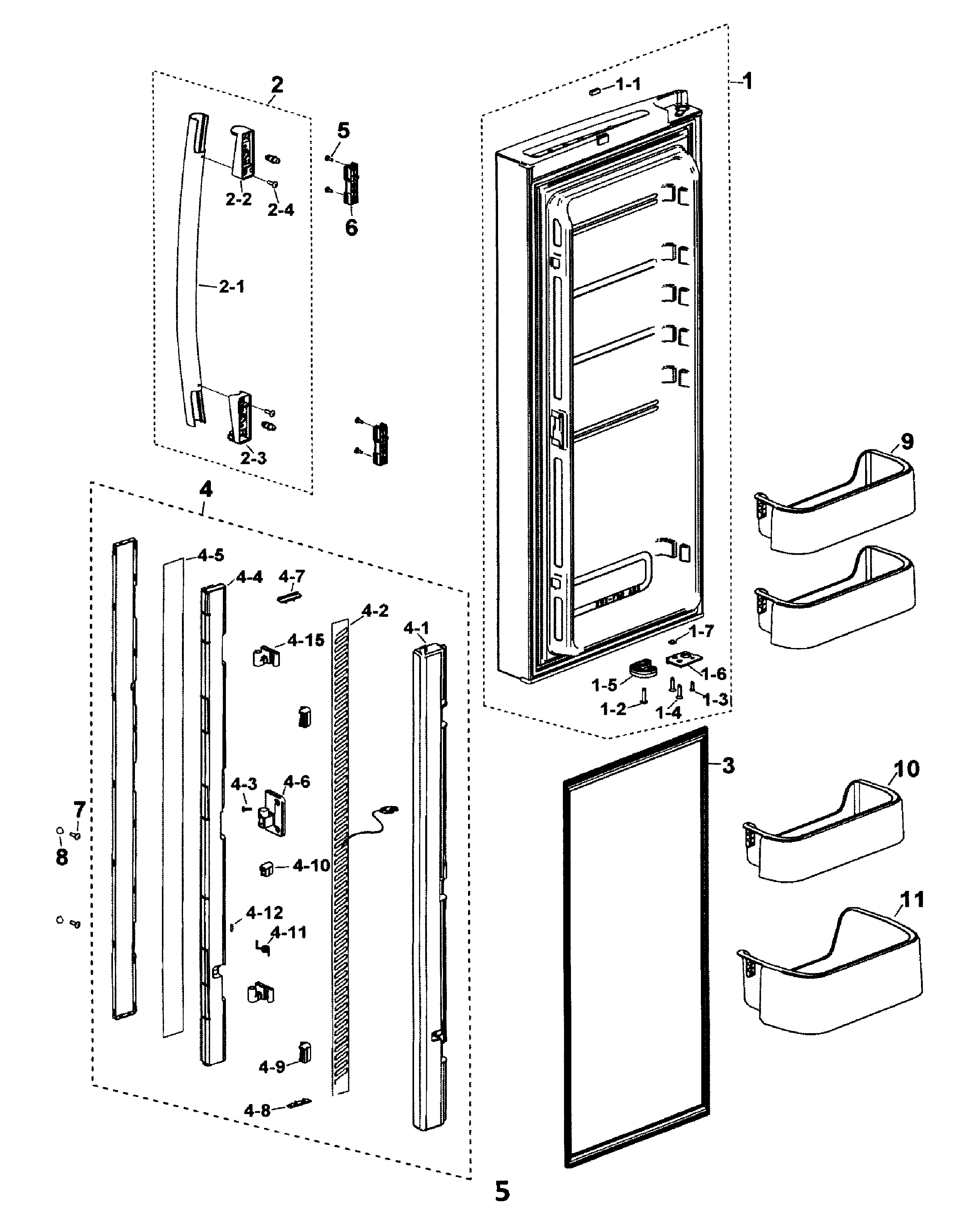 Left door
