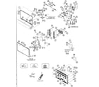 Sharp LC-52LE830U cabinet parts diagram