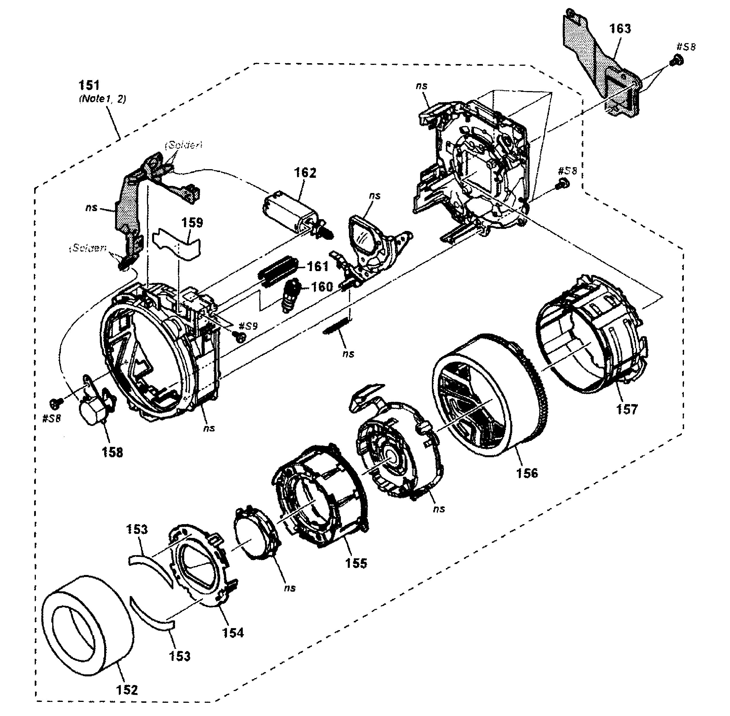 Lens assy