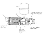Ingersoll Rand 2340L5V drain valve diagram