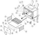 Dacor ER30GSCHNG oven diagram