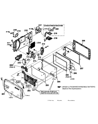 Lcd assy