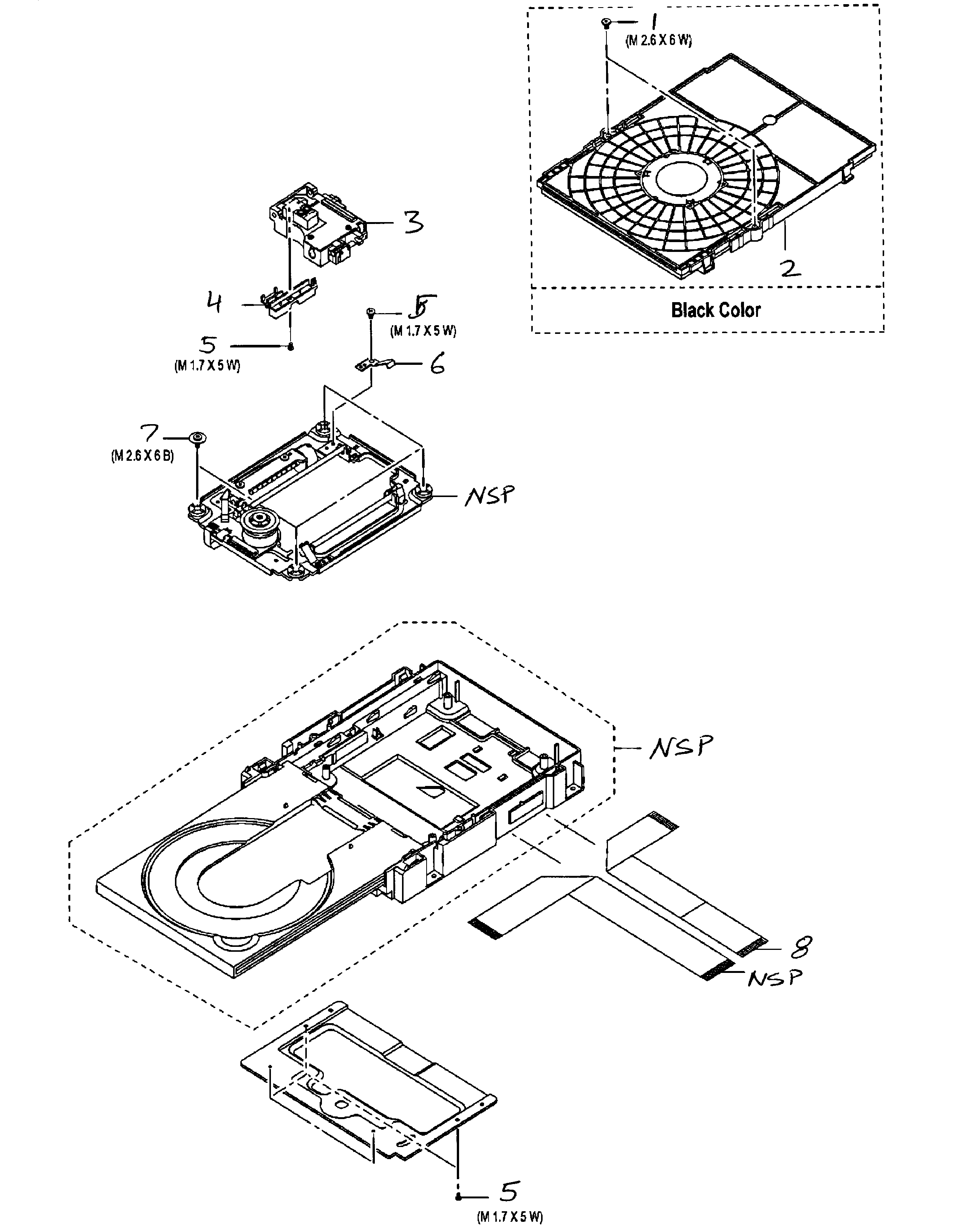 Dvd mechanism