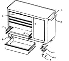 Craftsman 12029686 tool cabinet diagram