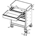Craftsman 12029688 tool cabinet diagram
