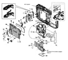 Sony DSC-TX10B lens assy diagram