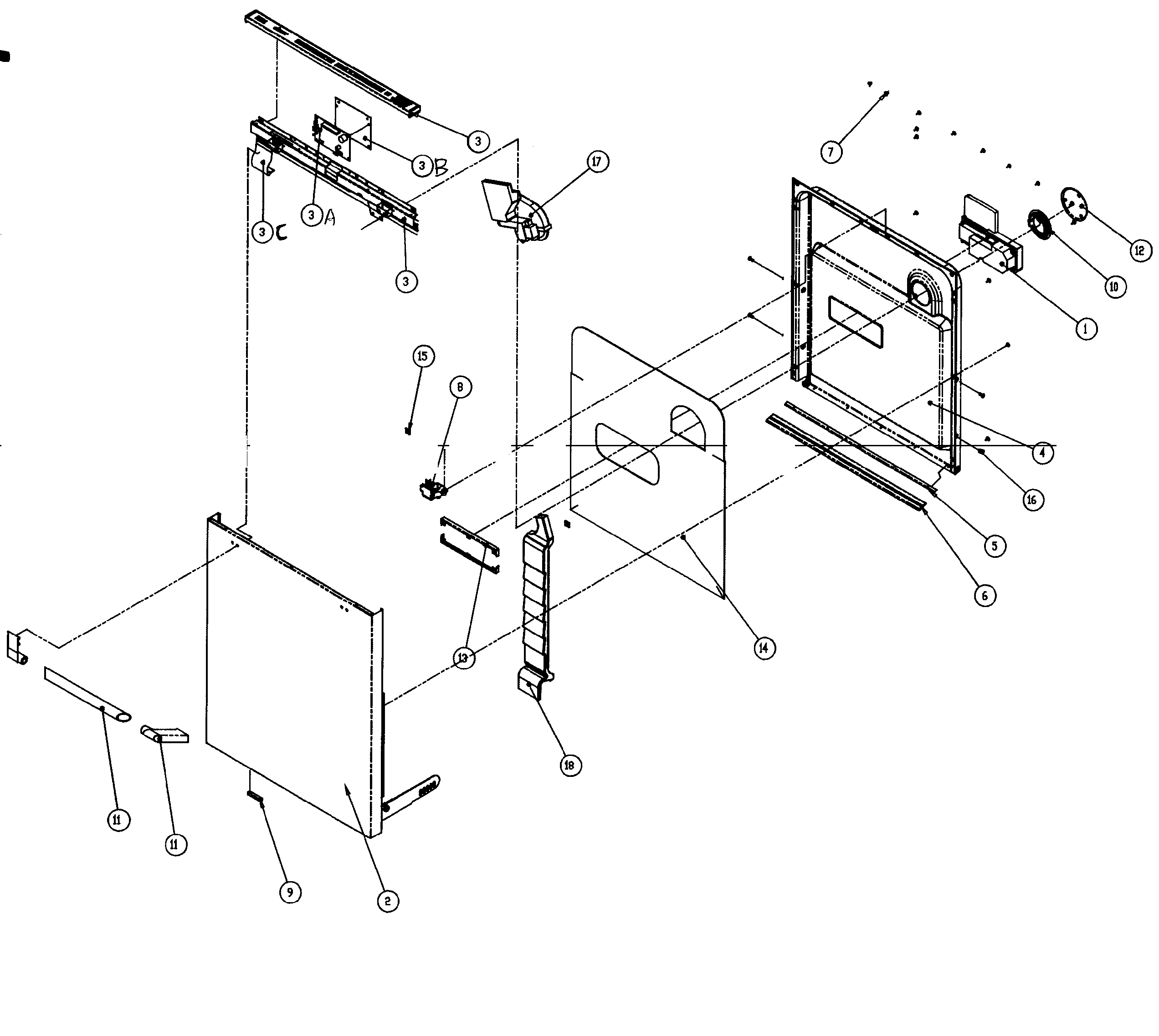 Door assy
