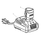 Craftsman 32010006 battery charger diagram