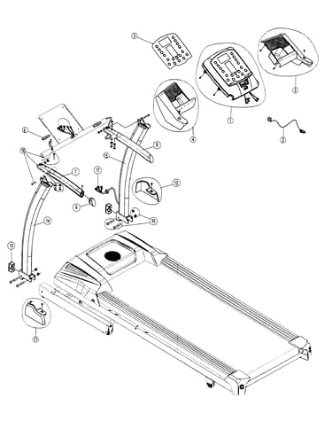 Upright assy