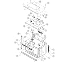 Dacor EORS136SCH oven assy diagram