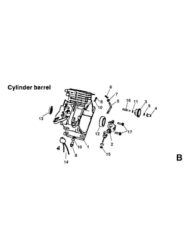 Cylinder barrel