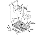 Sony HBD-E280 chassis assy diagram