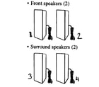 Sony SS-TSB105 speaker diagram