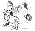 Sony DSC-H70/B front section diagram