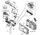 Sony DSC-H70/L top section diagram