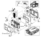 Sony DSC-WX10B cabinet parts diagram