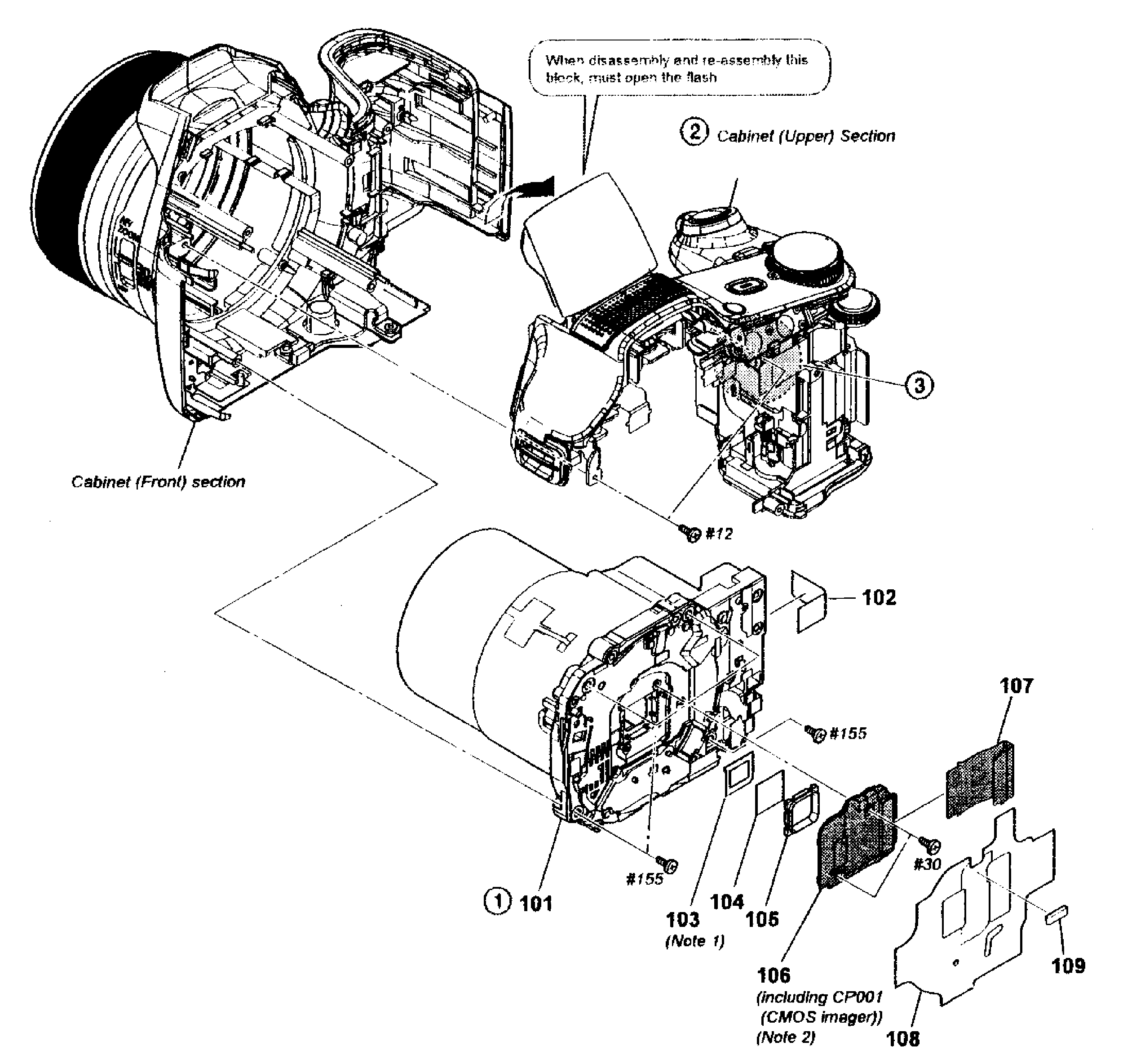 Lens assy
