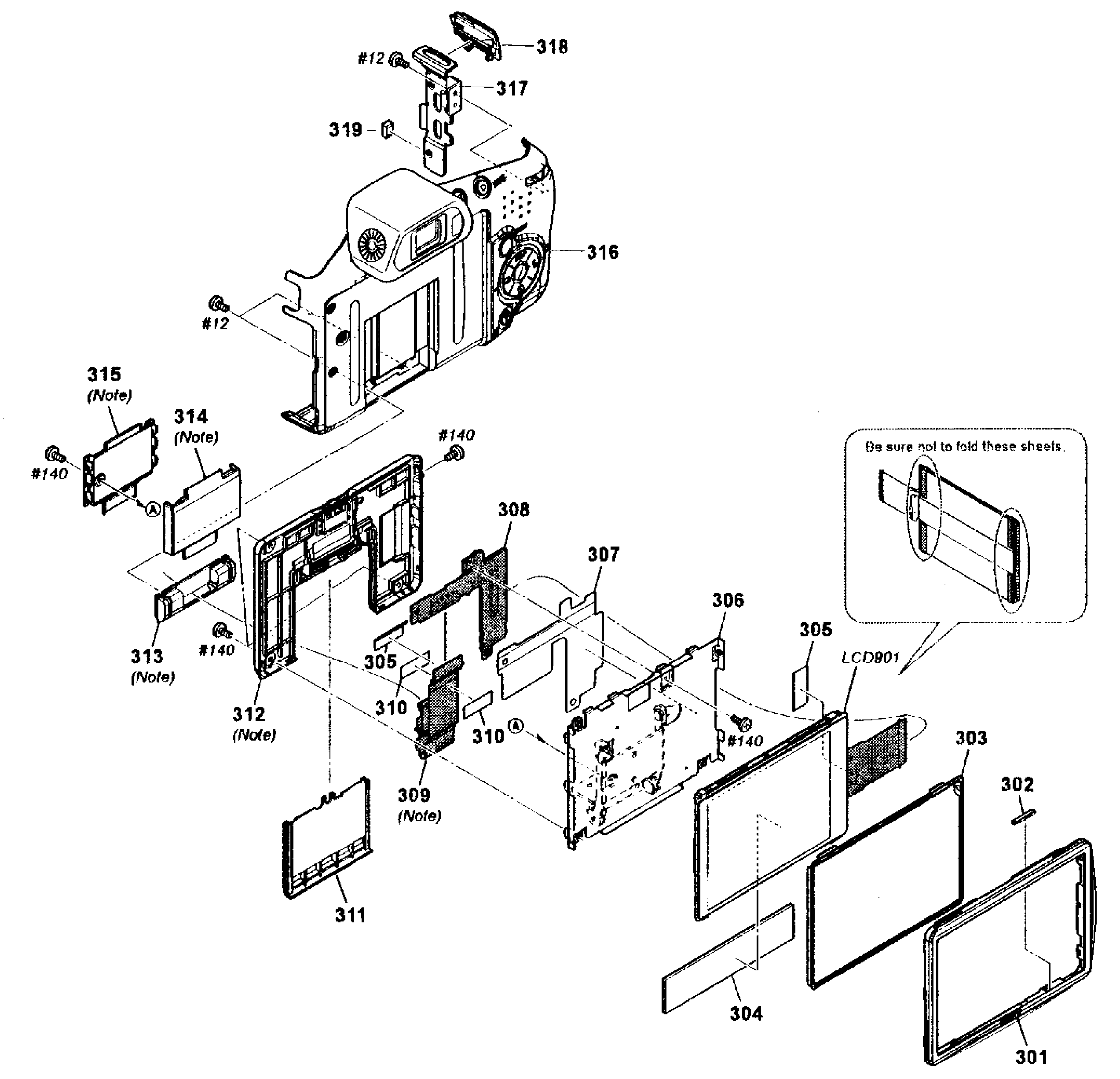 Rear assy