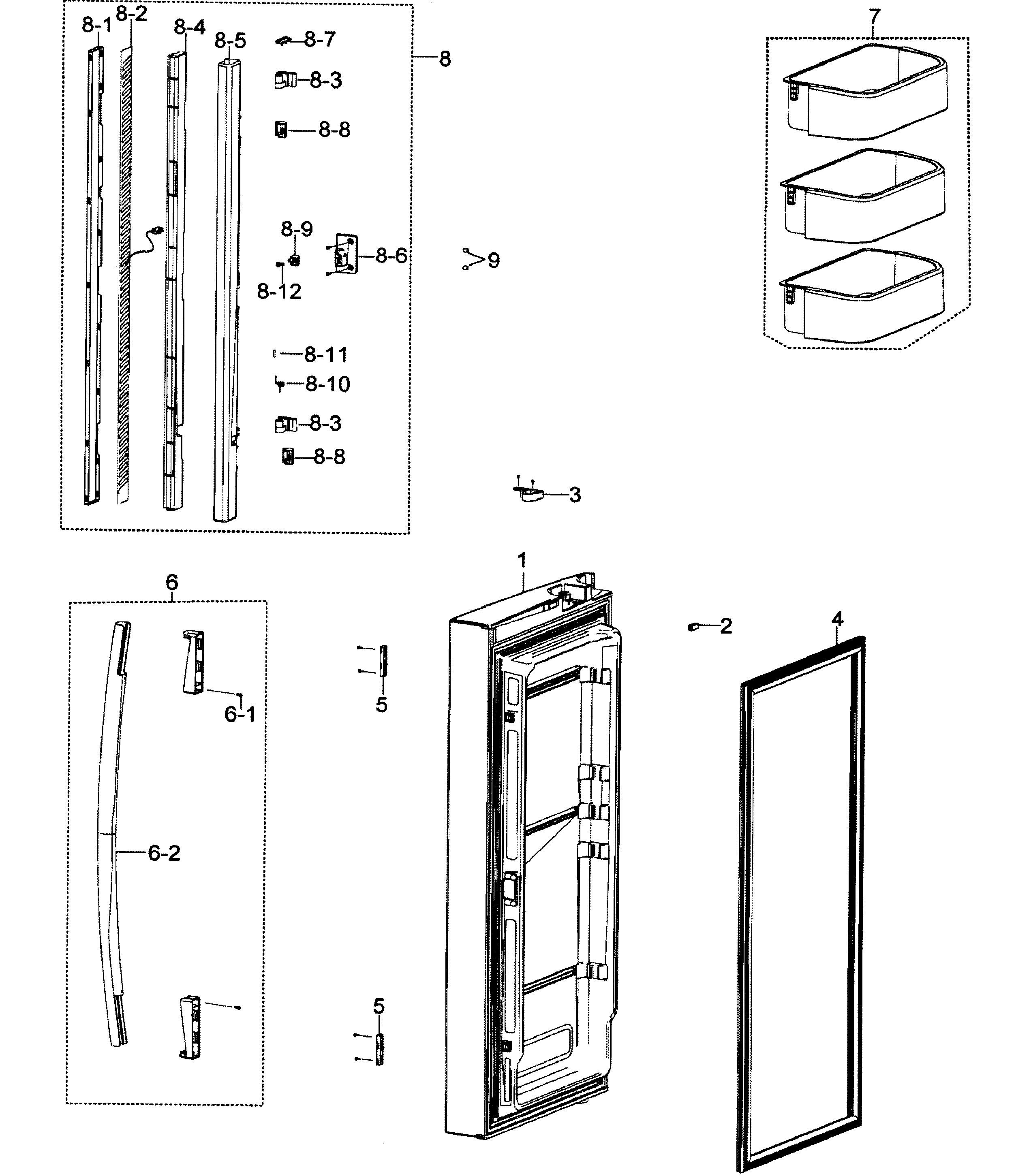 Left door