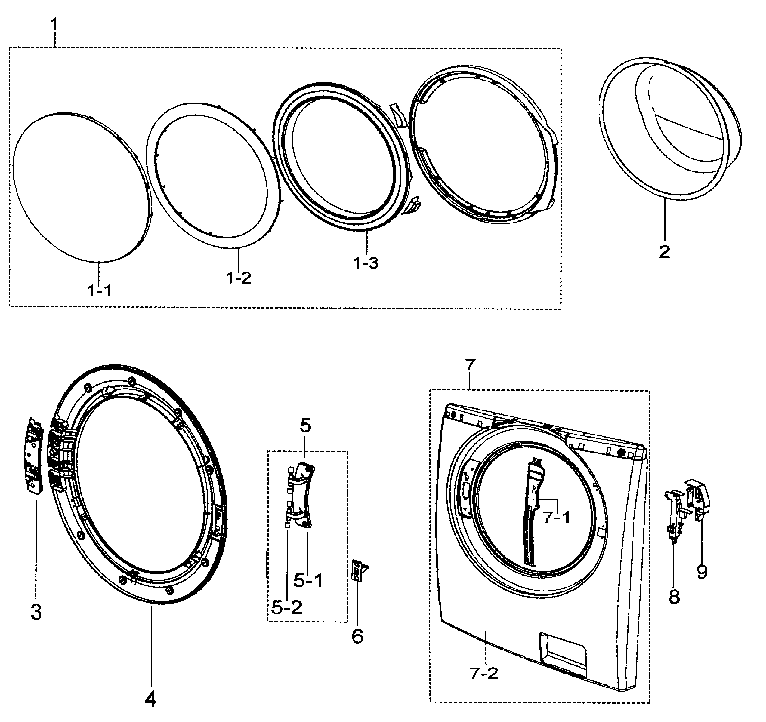Door assy