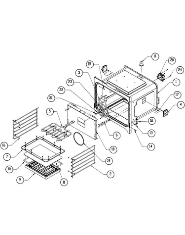 Lower oven