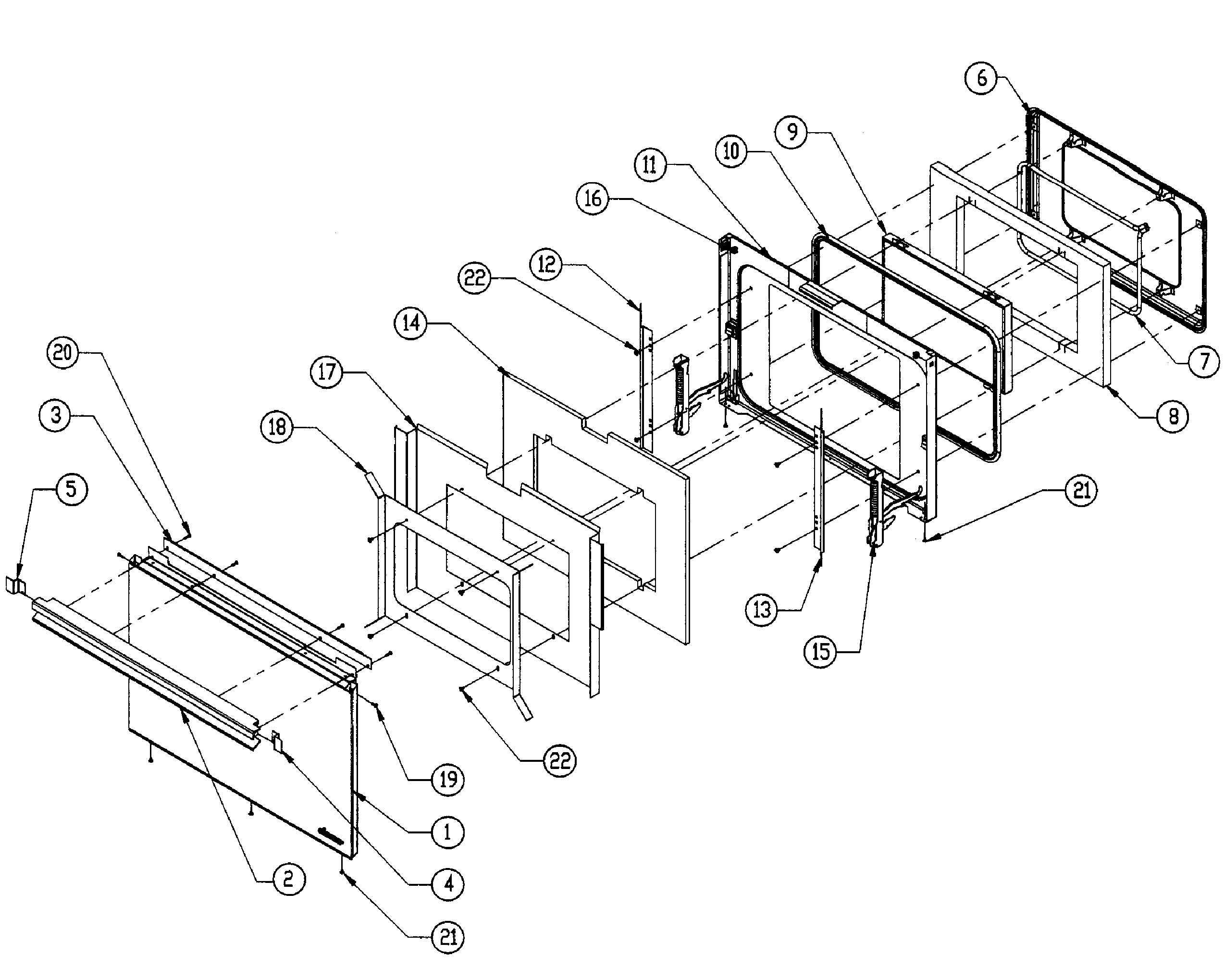 Door assy