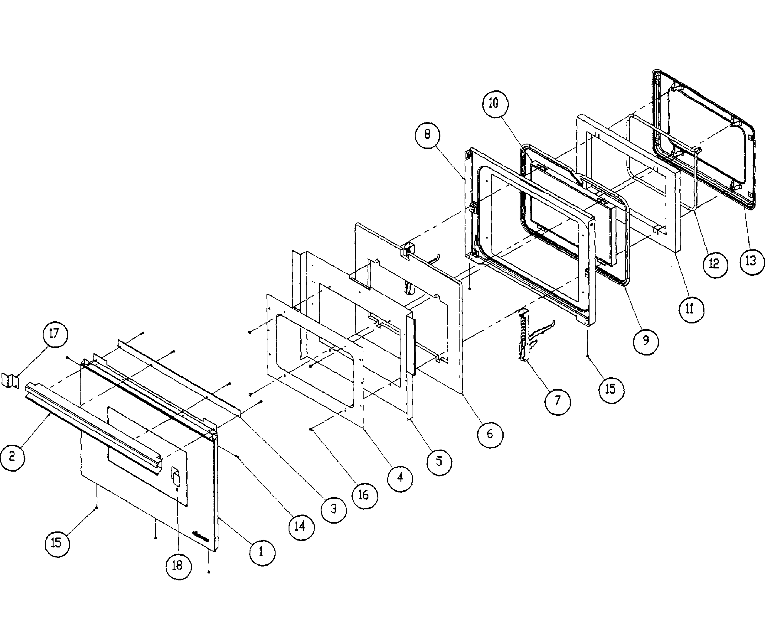 Door assy