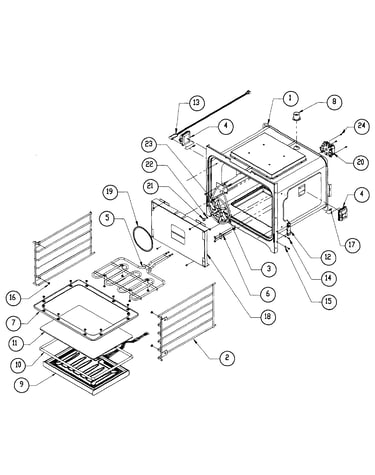 Upper oven