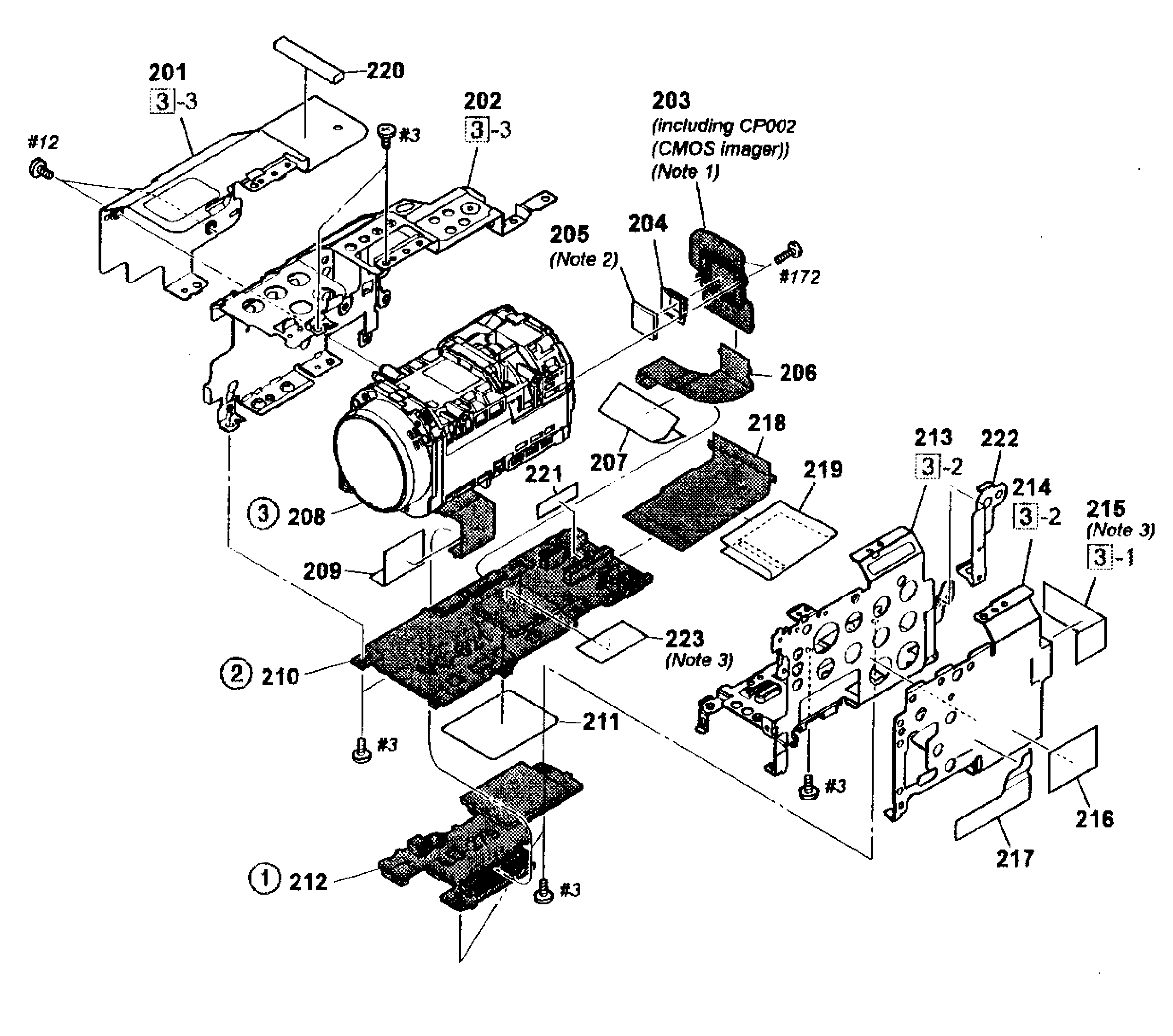 Lens assy