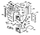 Dacor CPS227 cabinet parts diagram